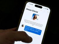 Jesus Virtual? Pessoas de fé divididas à medida que a inteligência artificial entra na religião.